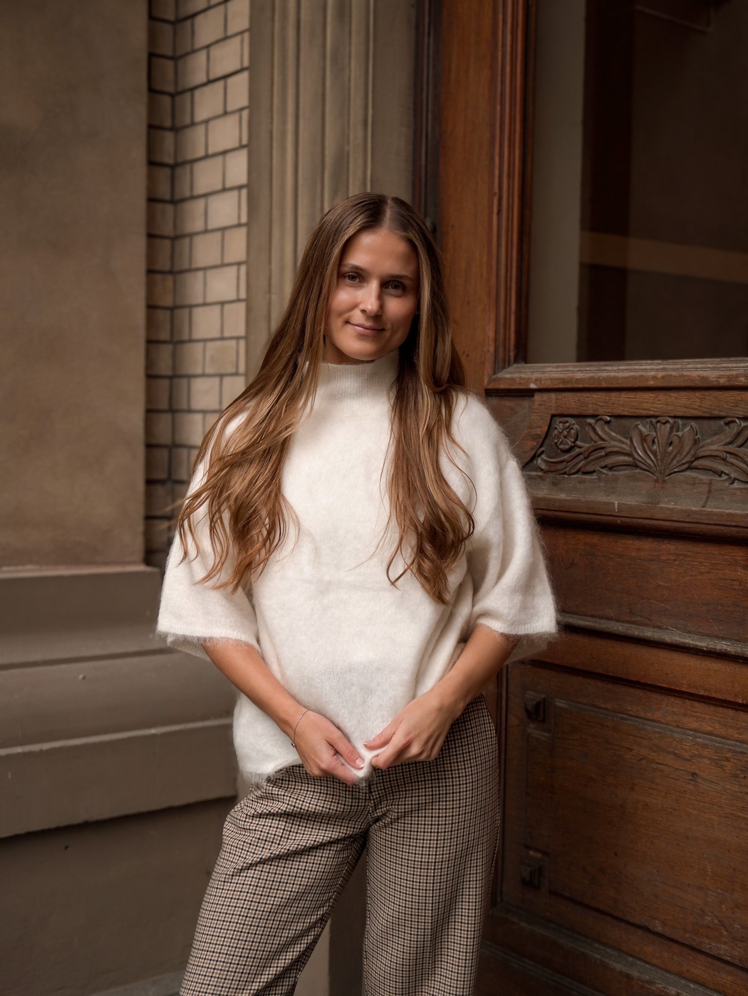 YASTILDE Pullover - Pristine